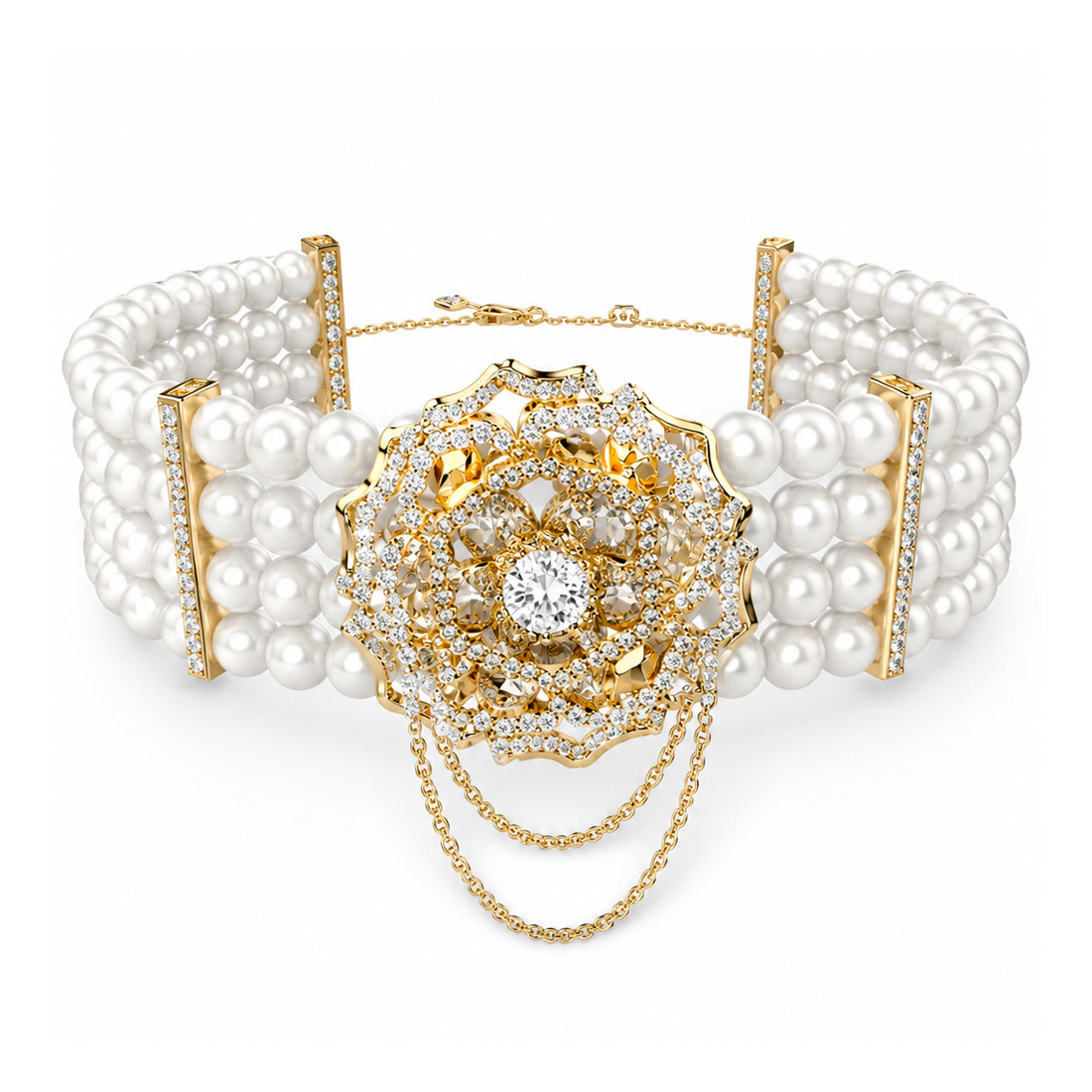 Biżuteria GUESS JUBN04542JWYG. Bransoletka, Kolor biały. Kobieta.