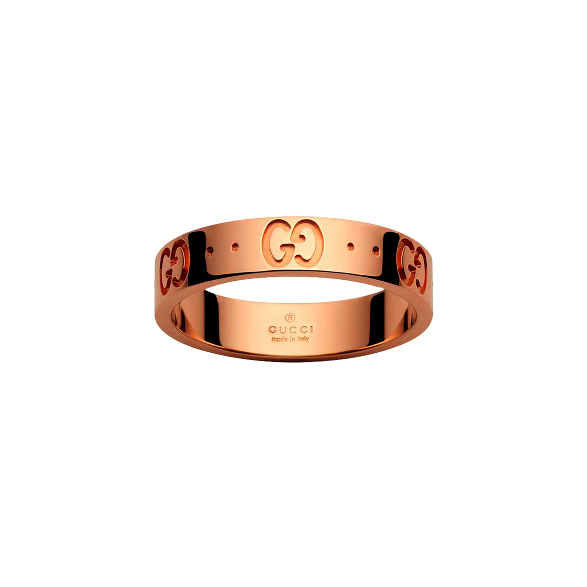 Biżuteria GUCCI YBC152045010. Pierścionek, Kolor różowy. Kobieta.