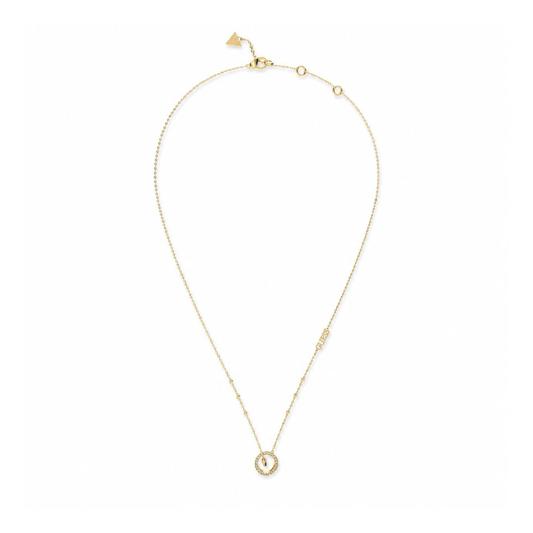 Biżuteria GUESS JUBN04657JWYG. Naszyjnik, Kolor złoty. Kobieta.