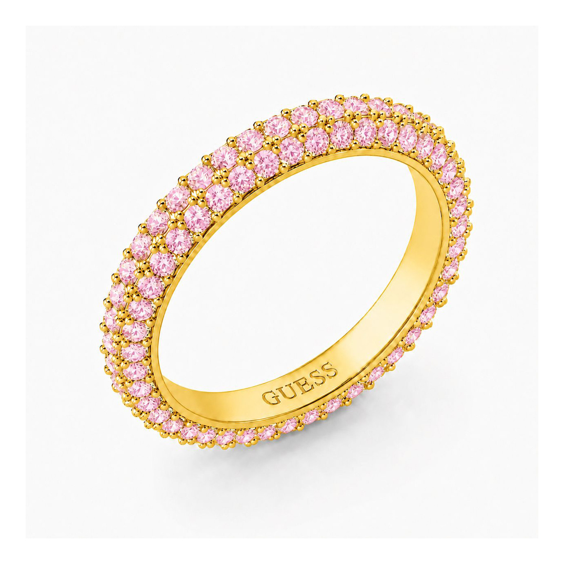 Biżuteria GUESS JUBR04672JWY. Pierścionek, Kolor różowy. Kobieta.