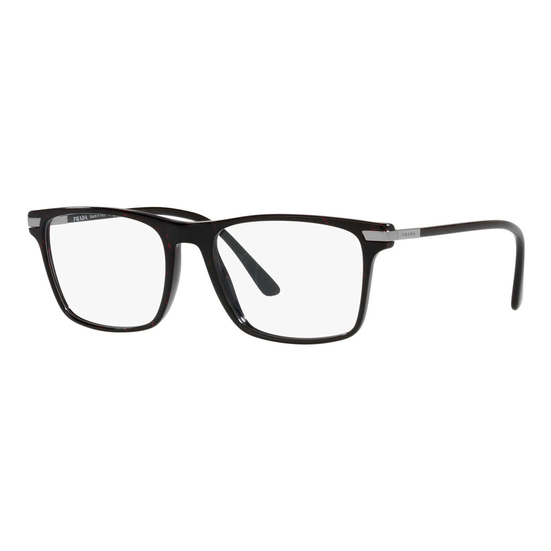 Okulary PRADA PR01WV-11F1O1. EYEGLASSES, Kolor czarny. Kobieta.