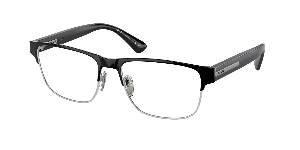 Okulary PRADA PR57ZV-1AB1O1. EYEGLASSES, Kolor czarny. Kobieta.