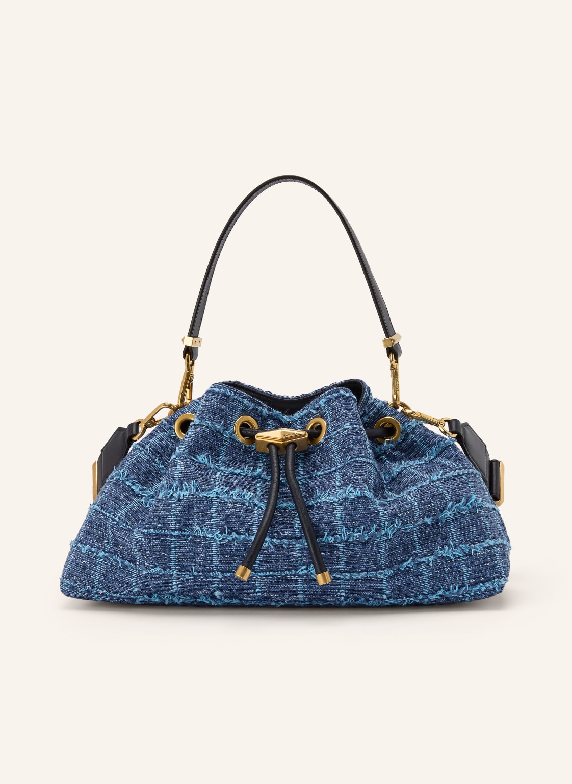 Jimmy Choo Torba Typu Pouch Bon Bon W Stylu Jeansowym blau