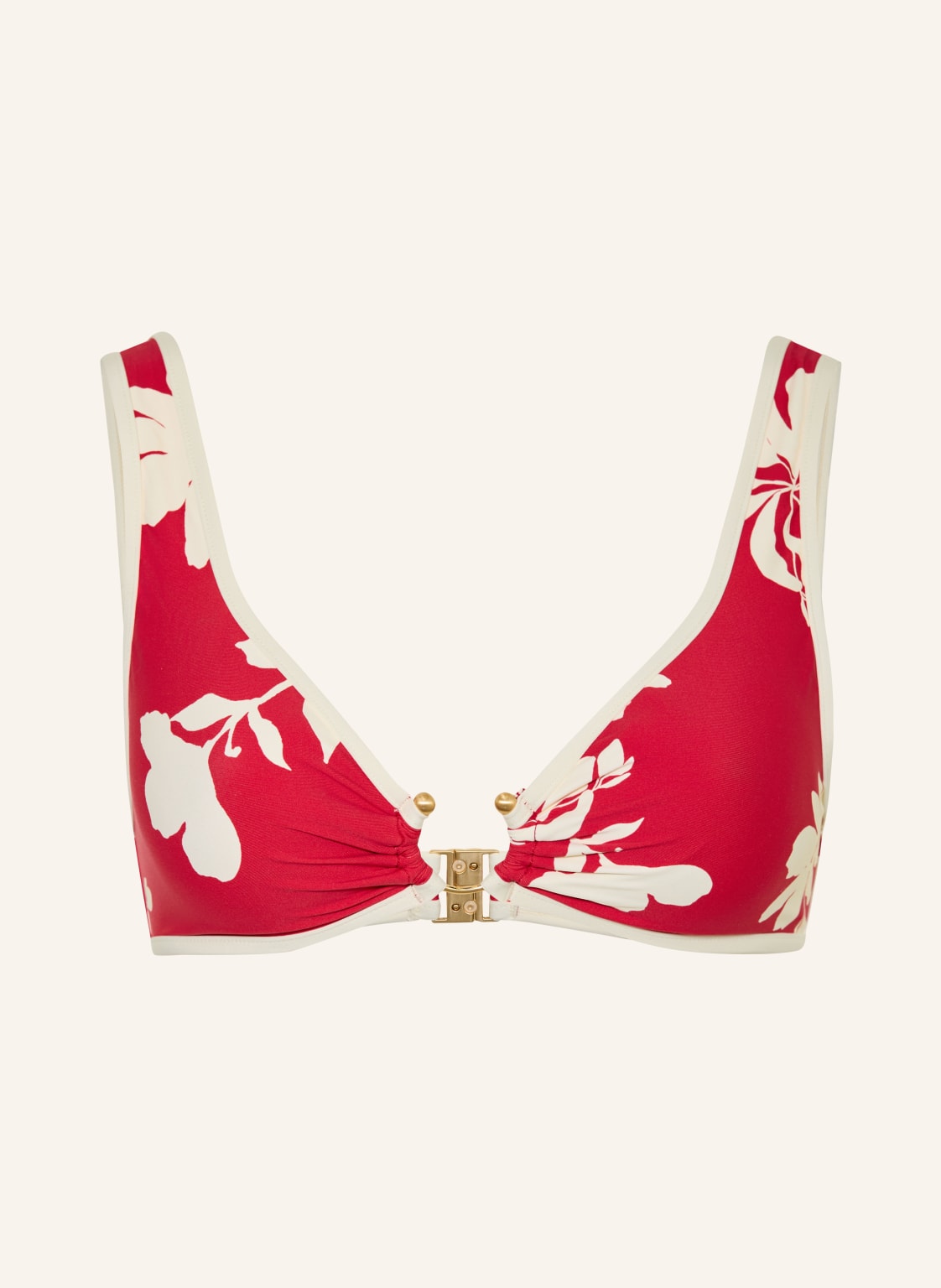 Seafolly Top Bikini Typu Braletka Mayflower rot