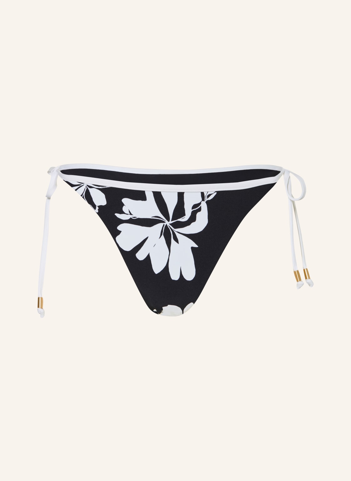 Seafolly Spodenki Bikini Typu Trójkąt Mayflower schwarz
