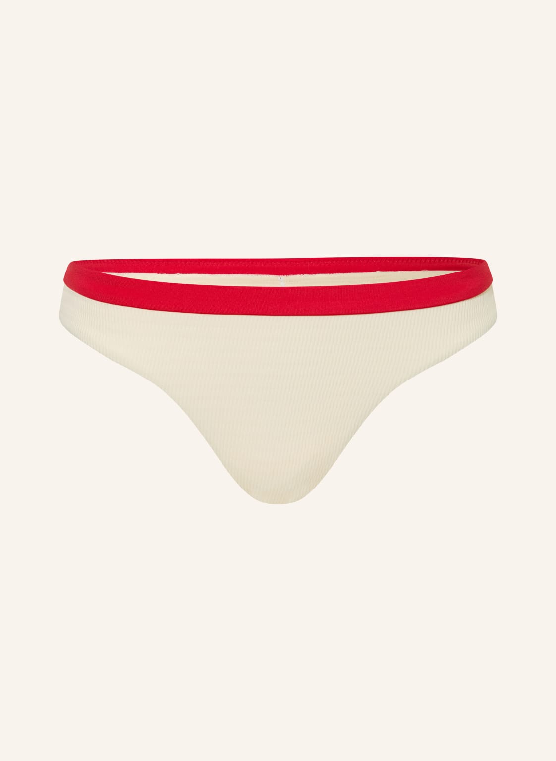 Seafolly Podstawowe Figi Bikini Bandwave weiss
