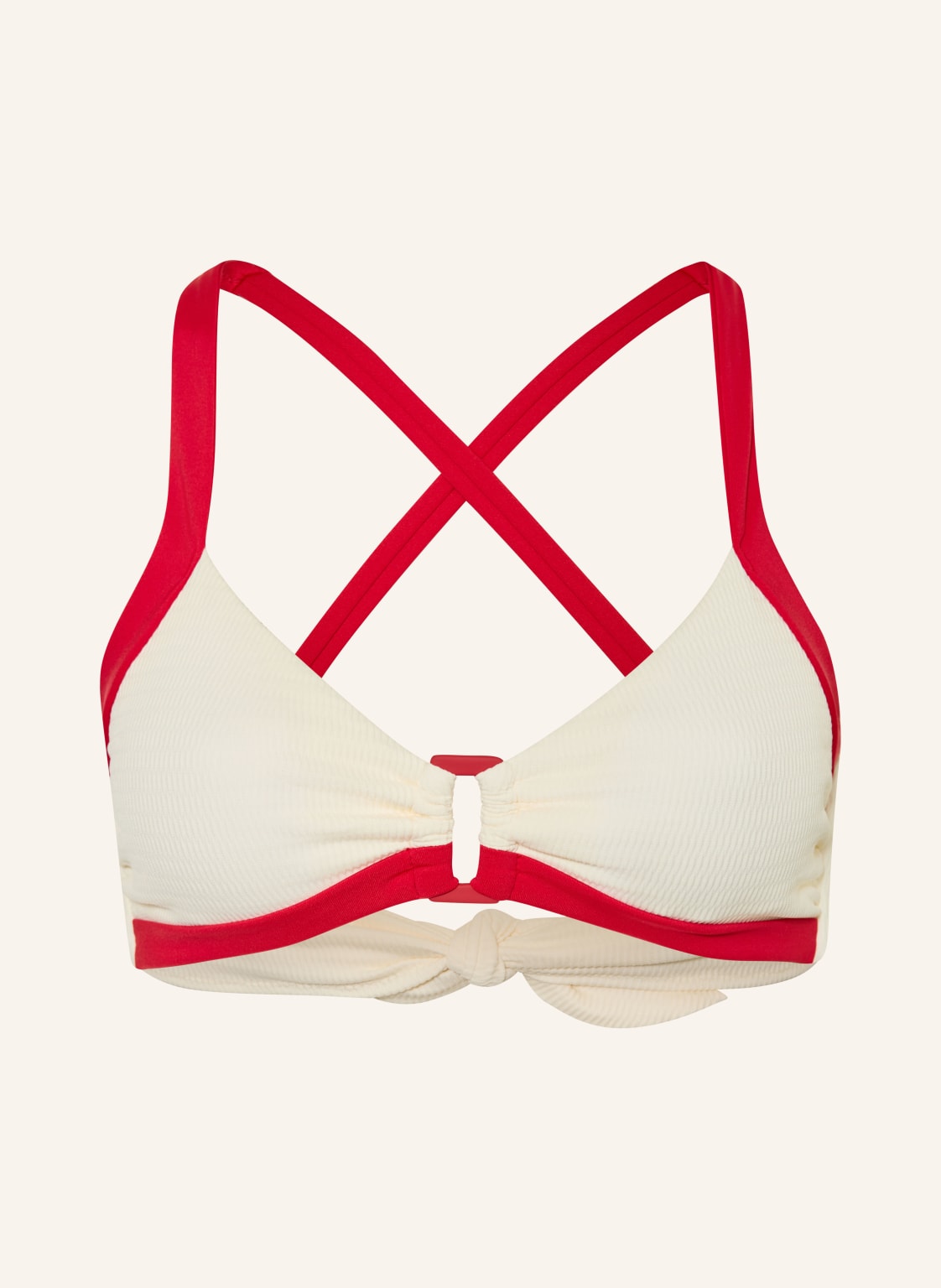 Seafolly Góra Bikini Typu Bustier Bandwave weiss