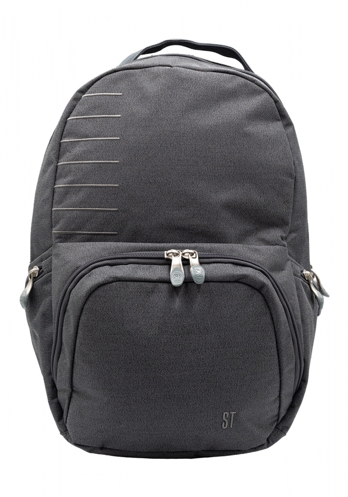 Plecak szkolny St.Right BP-35 - Light Gray Melange