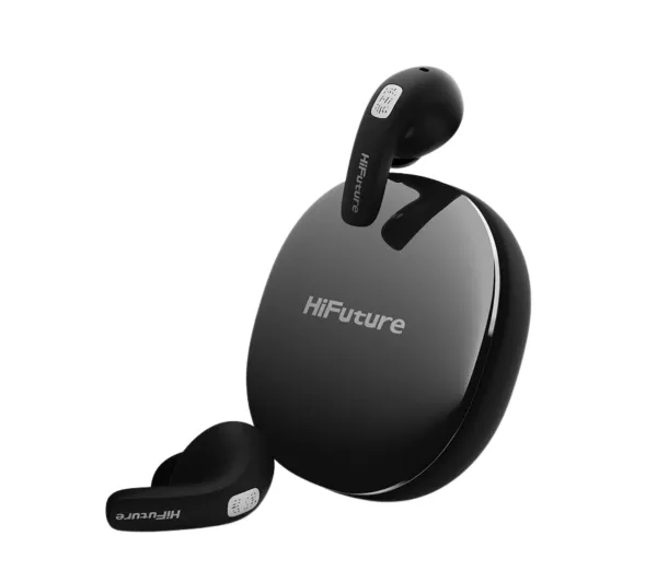 HiFuture FlyBuds4 Dokanałowe Bluetooth 5.4 Funkcje AI Czarny