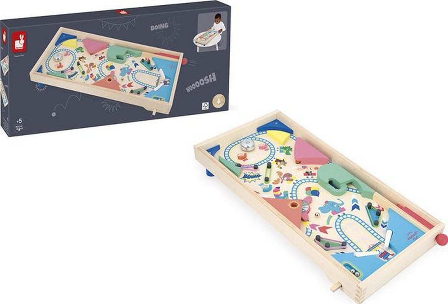 Janod Applepop Pinball J03368