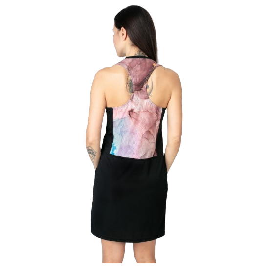 Sukienki damskie Drexiss Fit Marble Rozmiar: L / Kolor: czarny/różówy