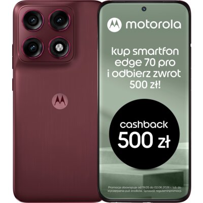 Motorola Edge 70 Pro 5G 8/256GB Bordowy