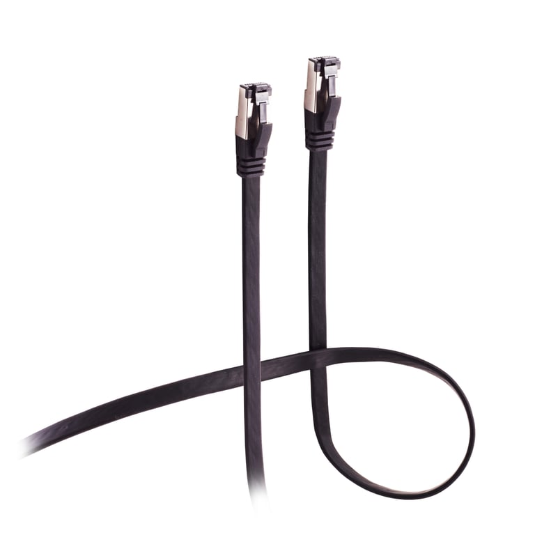 Flexline FL31-43065 kabel sieciowy Czarny 7,5 m Cat8.1 U/FTP (STP)