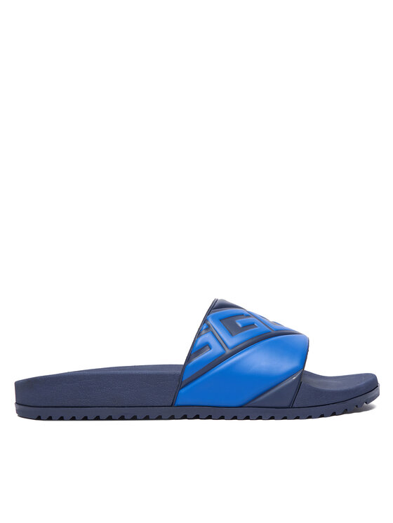 Guess Klapki FMJODE ELE19 Granatowy