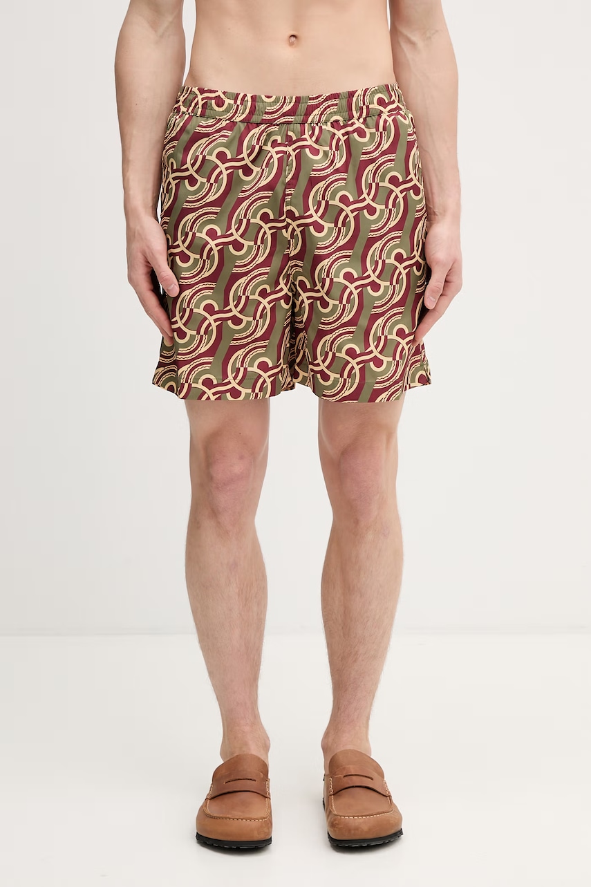 Drôle de Monsieur Chain Link Monogram szorty kąpielowe męskie