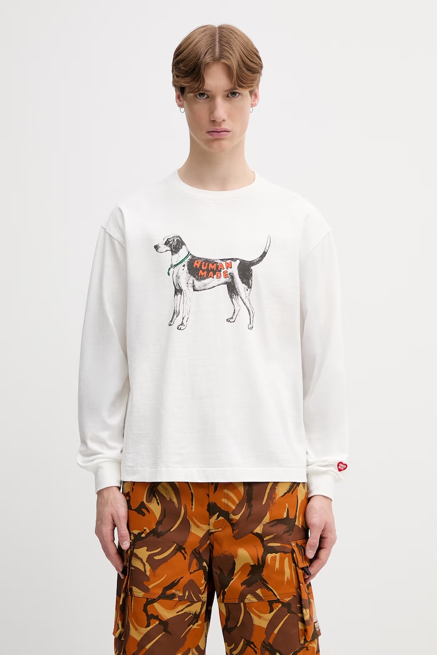 Human Made longsleeve męski bawełniany