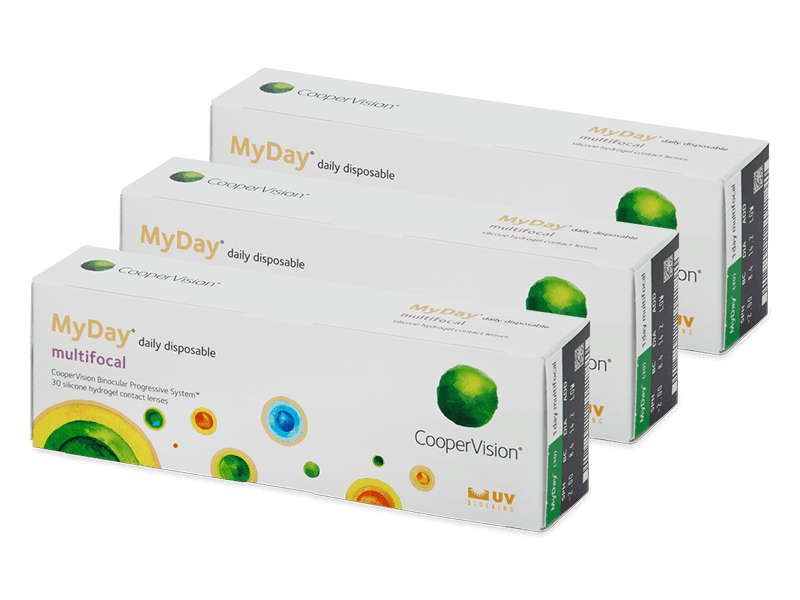 MyDay daily disposable multifocal (90 soczewek)