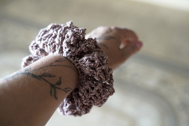 Gumka Linen Scrunchie no.2