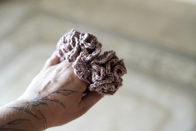 Gumka Linen Scrunchie no.1