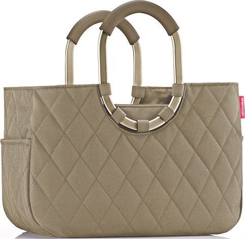 Torba Loopshopper M oliwkowa pikowana