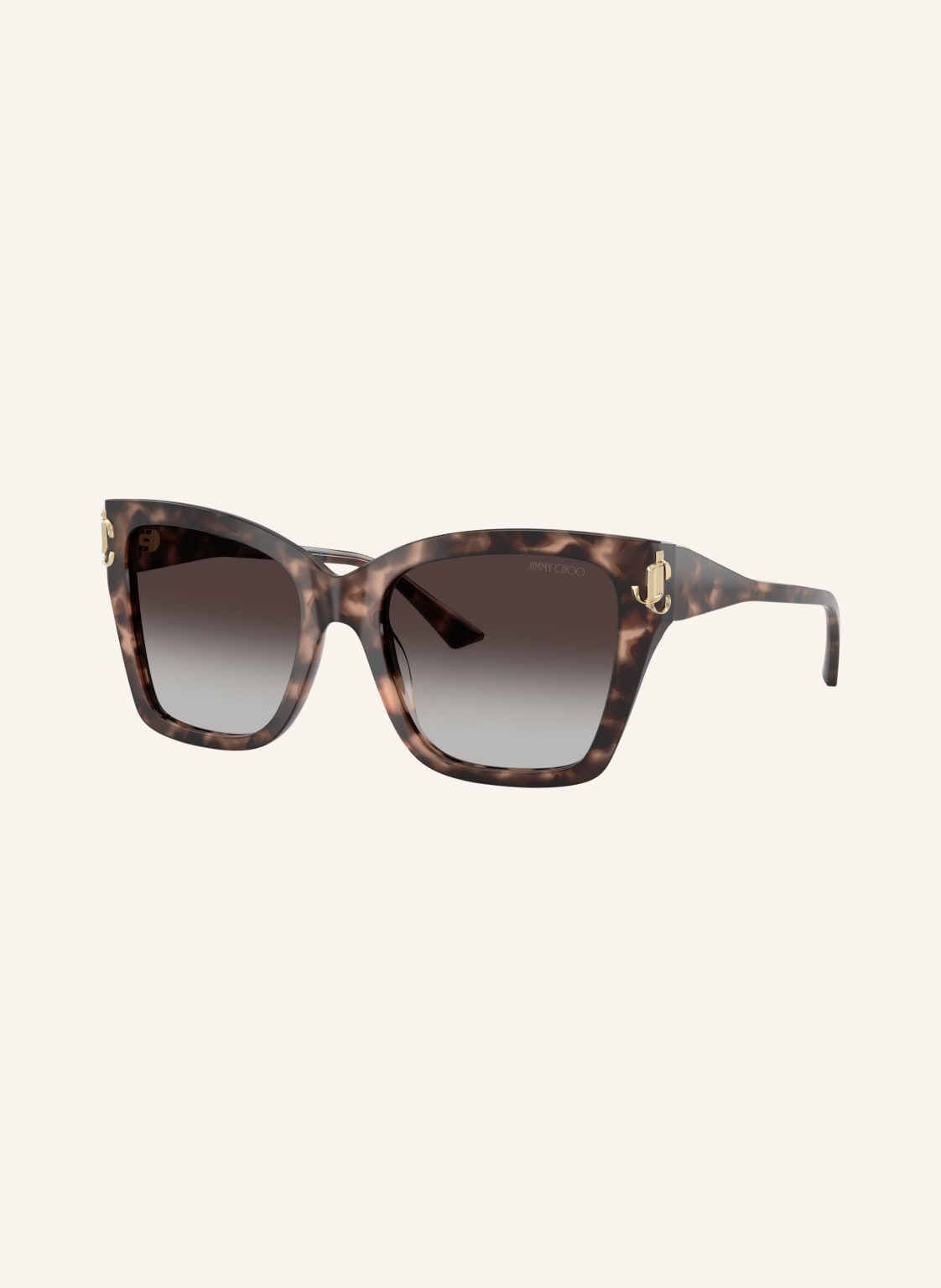 Jimmy Choo Okulary Przeciwsłoneczne jc5012 Kira braun