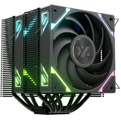 Chłodzenie CPU XYZ Thermax 6 Duo Czarny X-AC-THERDUOB6