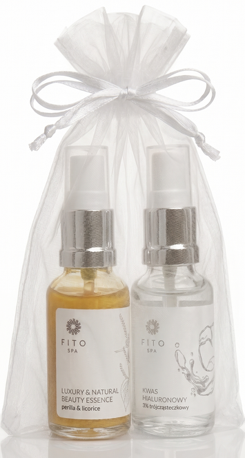 FITO SPA Zestaw do twarzy Eliksir Życia (Kwas hialuronowy 30ml + Olej Perilla i Lukrecja 30ml)