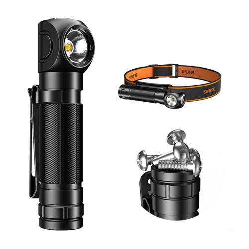 Superfire Latarka czołowa TH04-S 1000lm USB-C