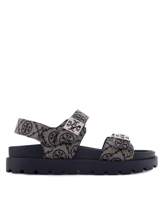Tory Burch Sandały 184016 Granatowy