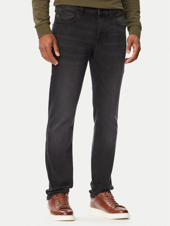 BOSS Jeansy Delaware BC-L-P 50471010 Czarny Slim Fit