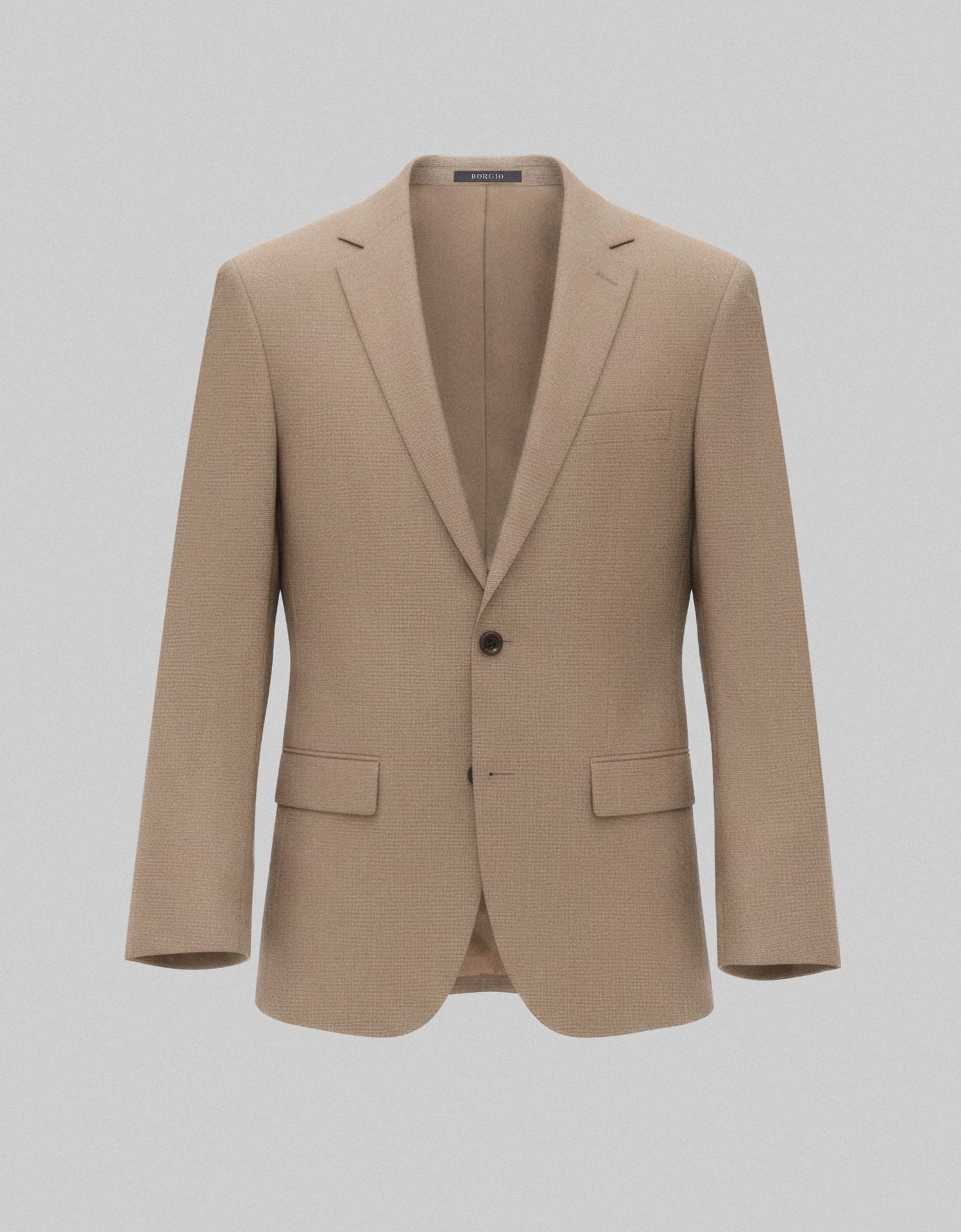 marynarka do zestawu raiano brązowa slim fit +
