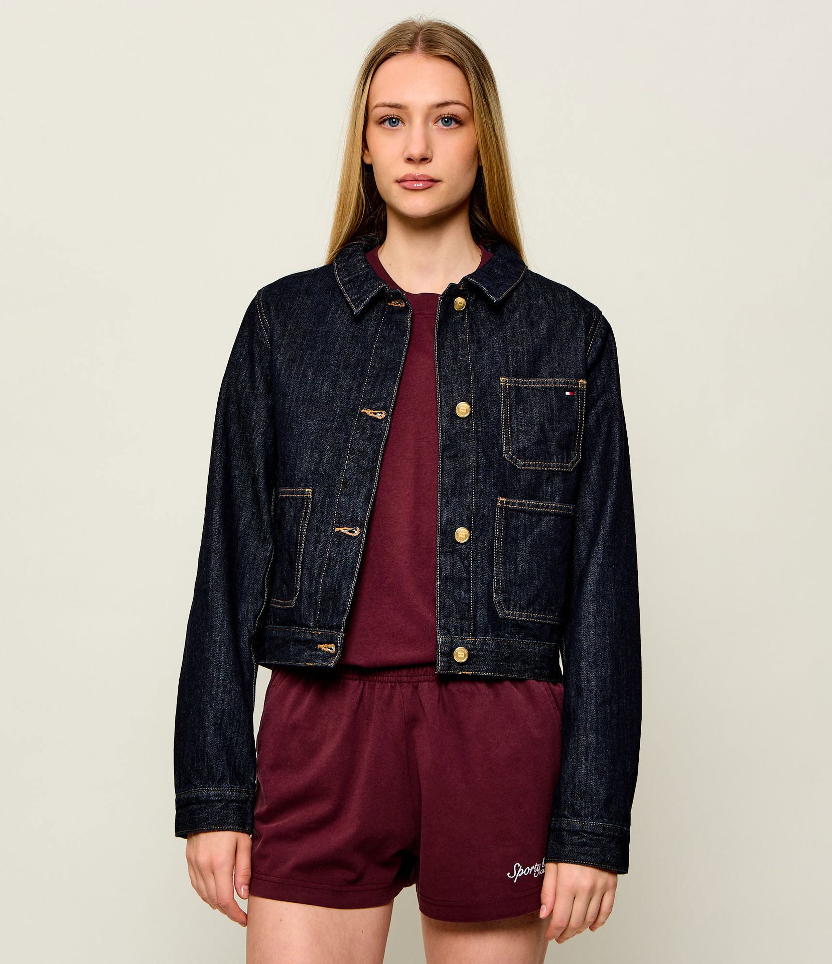 Tommy Hilfiger Kurtka jeansowa Regular Fit