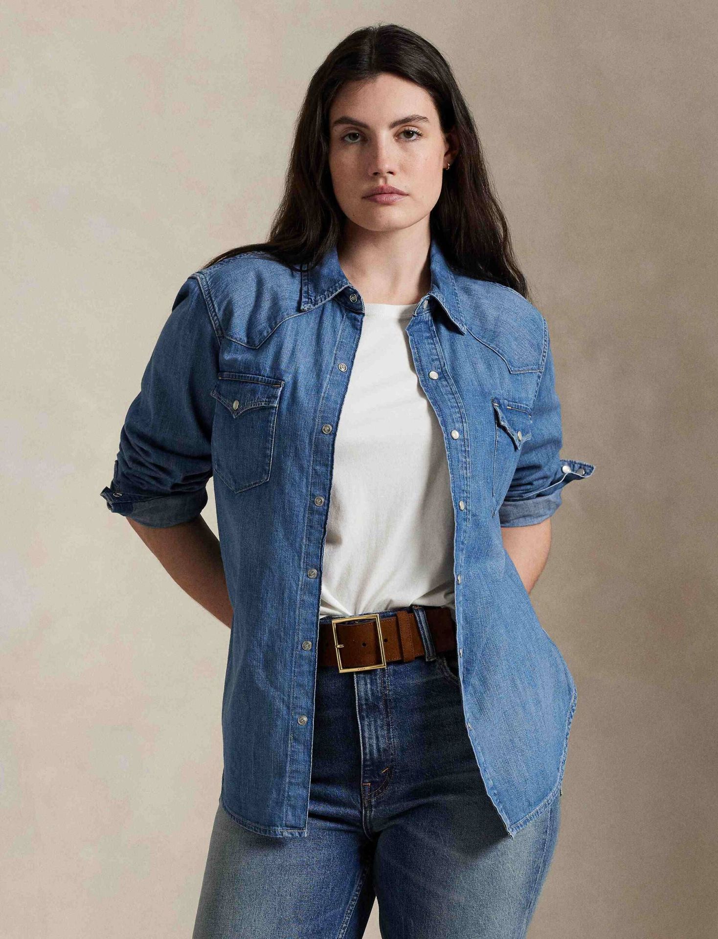 POLO RALPH LAUREN Jeansowa koszula Regular Fit