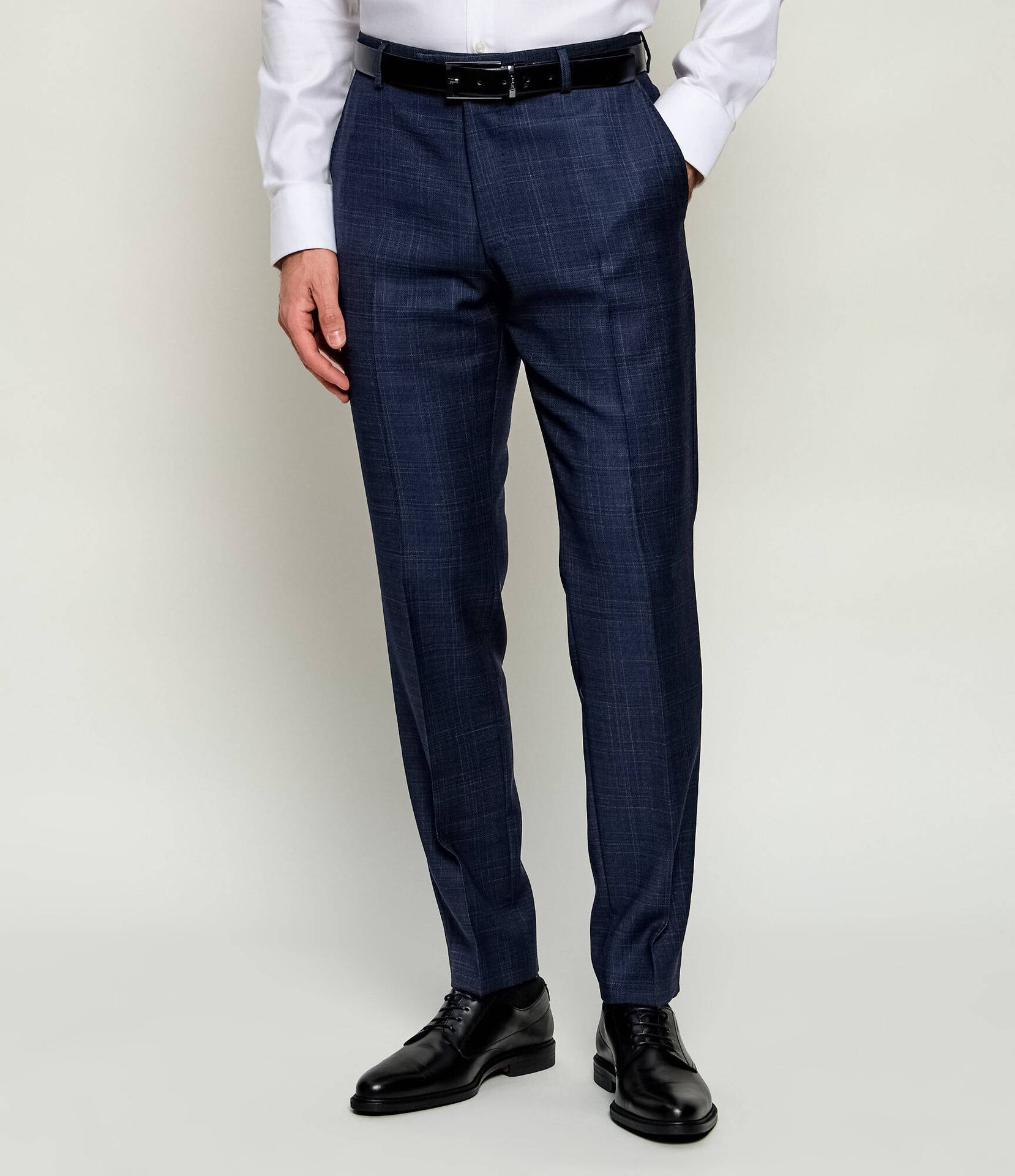 Joop! Wełniane spodnie Blayr Slim Fit