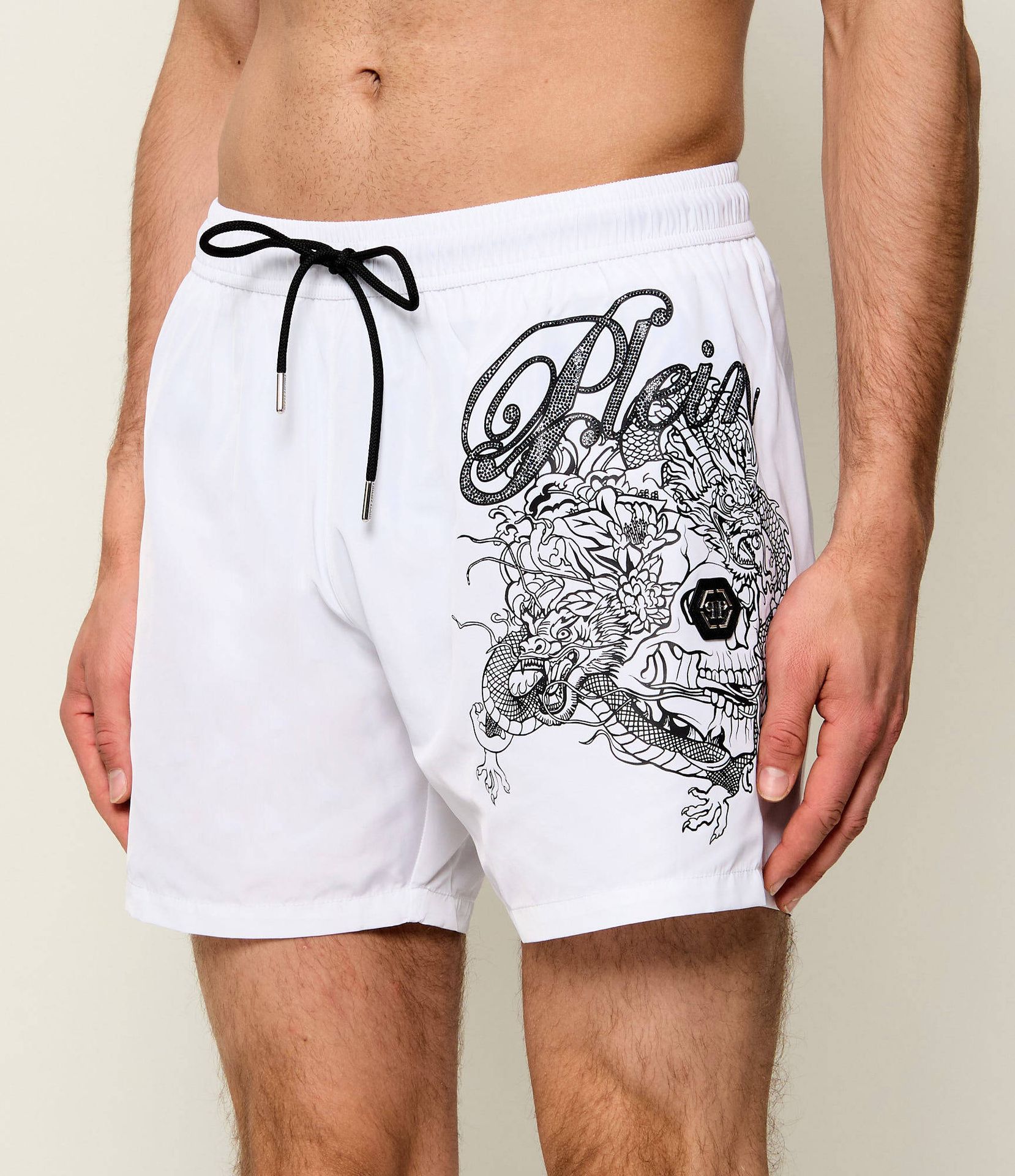Philipp Plein Szorty kąpielowe Regular Fit