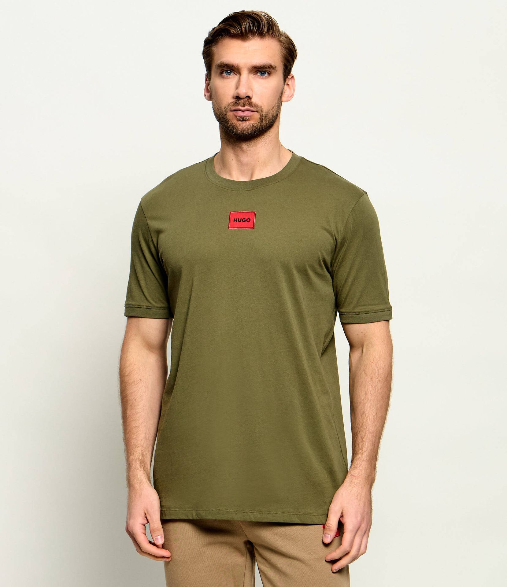 HUGO T-shirt Diragolino212 Regular Fit