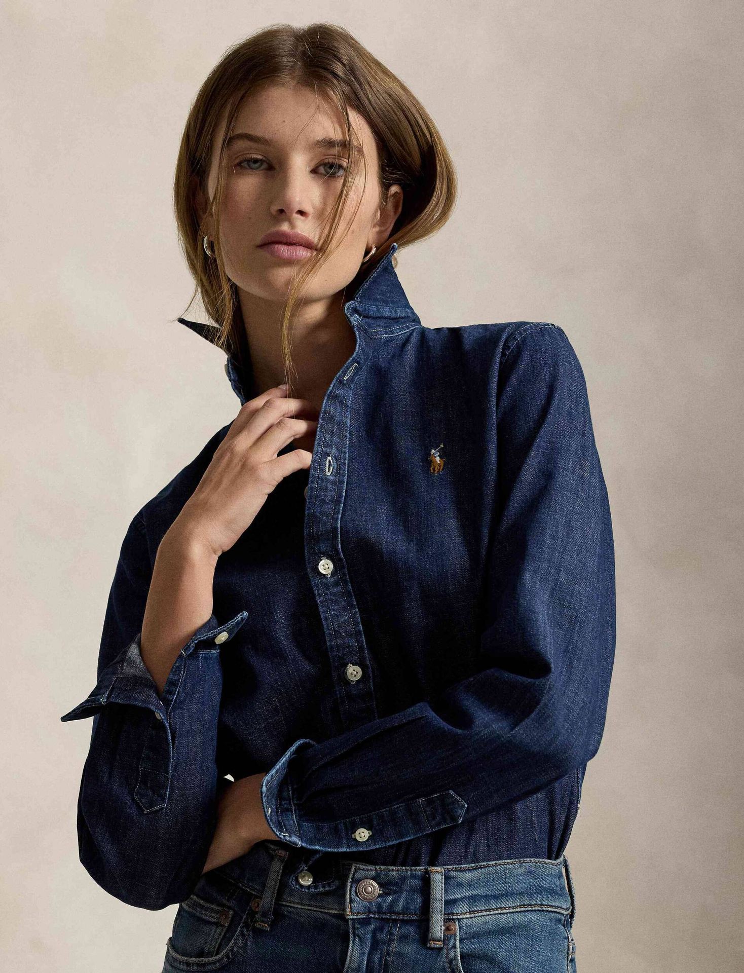 POLO RALPH LAUREN Jeansowa koszula Regular Fit