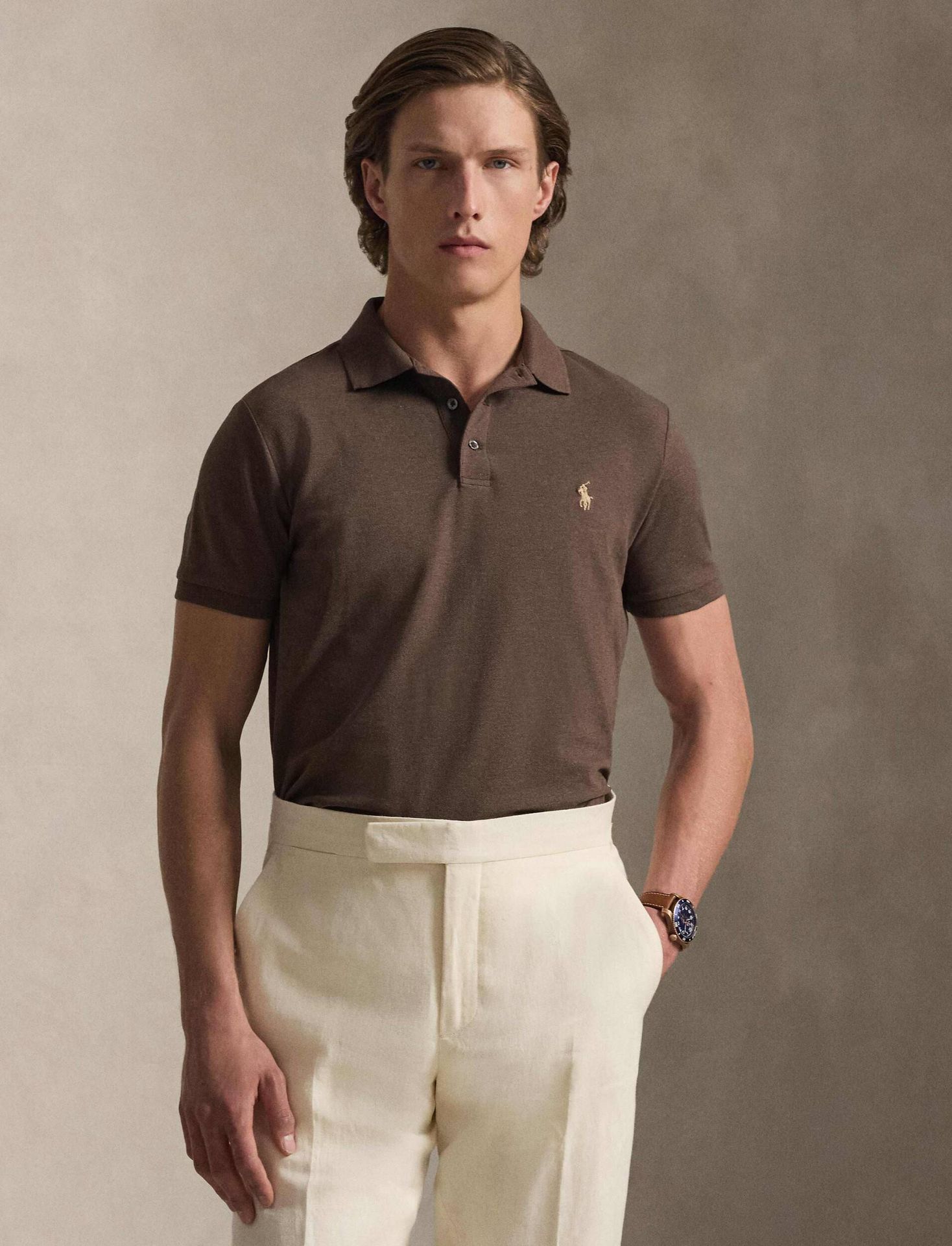 POLO RALPH LAUREN Polo Custom slim fit stretch mesh