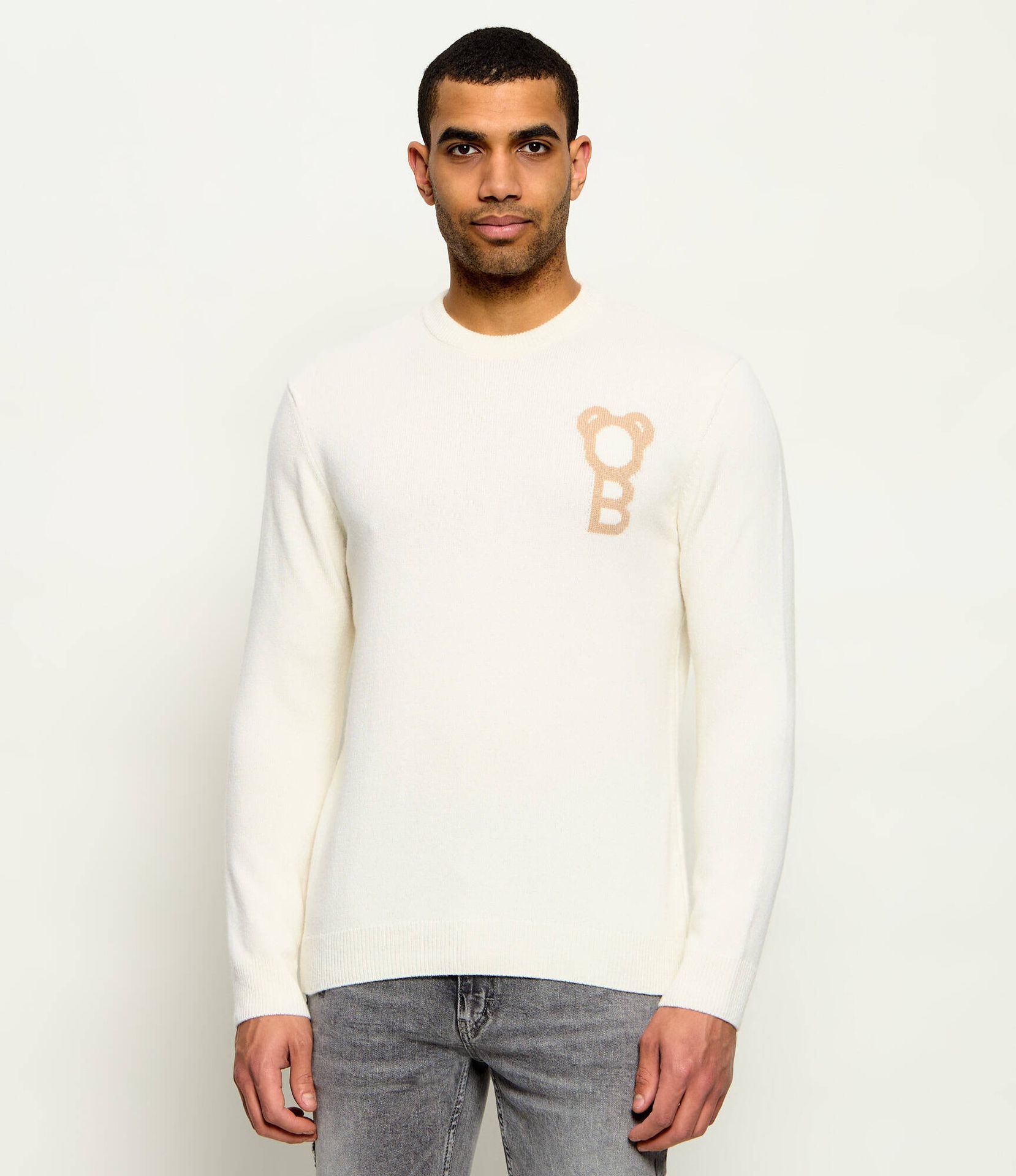 Baron Filou Sweter Regular Fit z dodatkiem wełny i kaszmiru