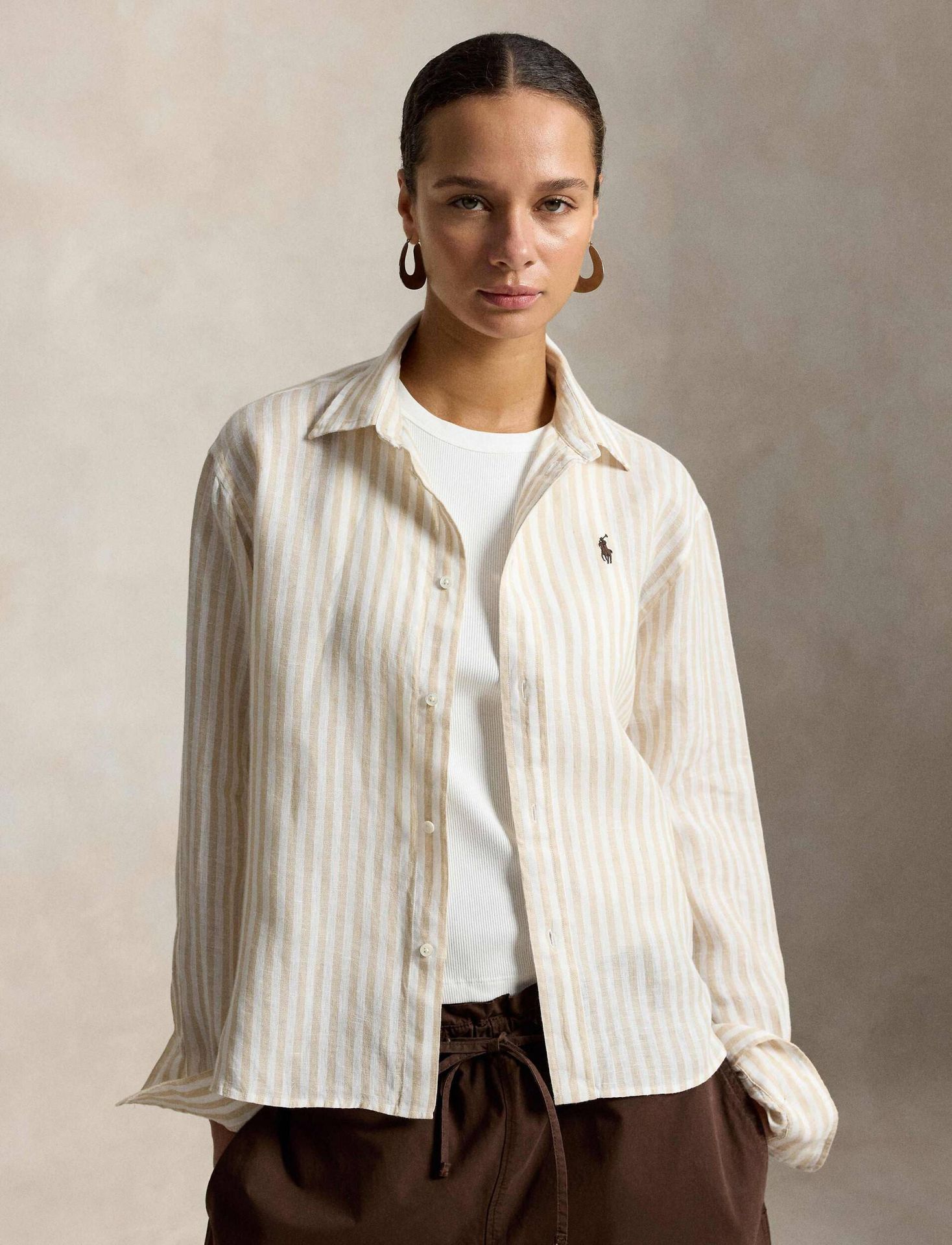 POLO RALPH LAUREN Lniana koszula Relaxed fit