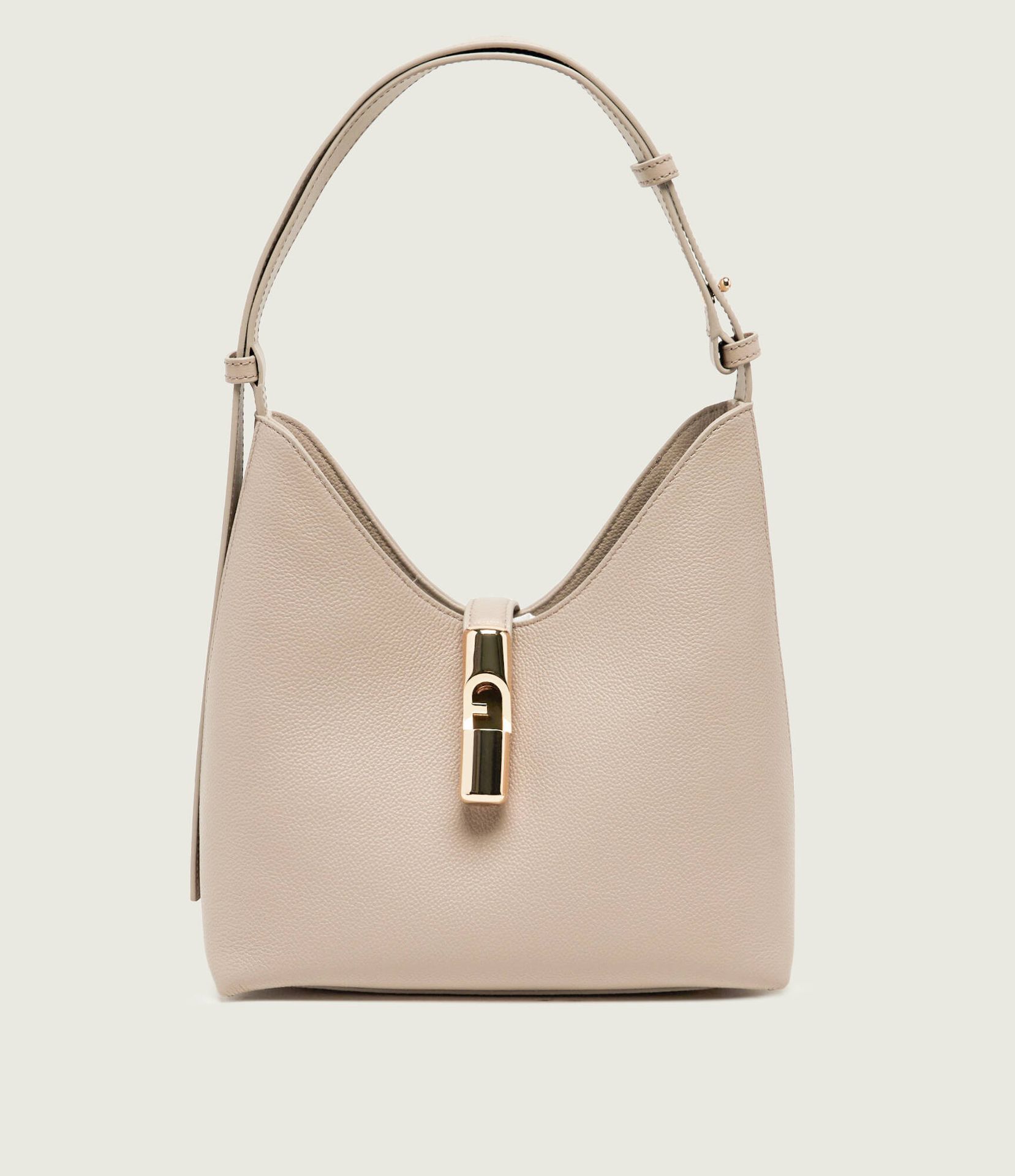 Furla Skórzana torebka na ramię FURLA GOCCIA