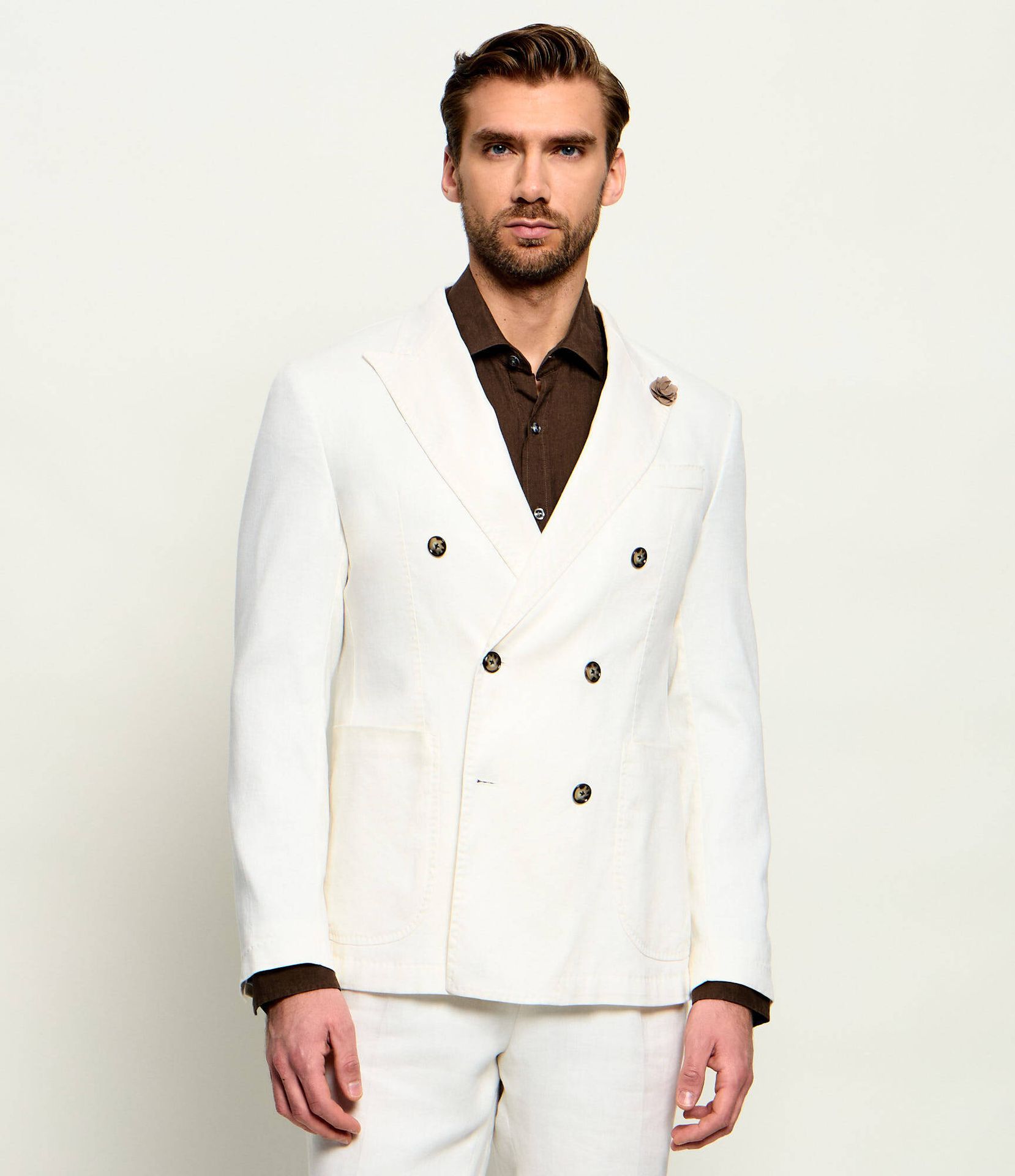 Joop! Marynarka Heazy Slim Fit z dodatkiem lnu