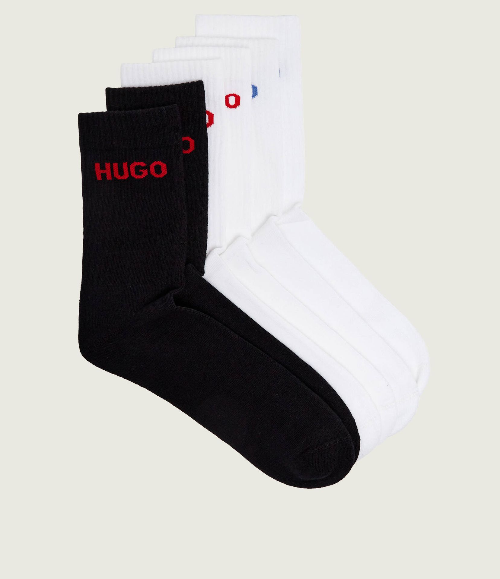 Hugo Bodywear Skarpety 6-pack QS RIB LOGO CC