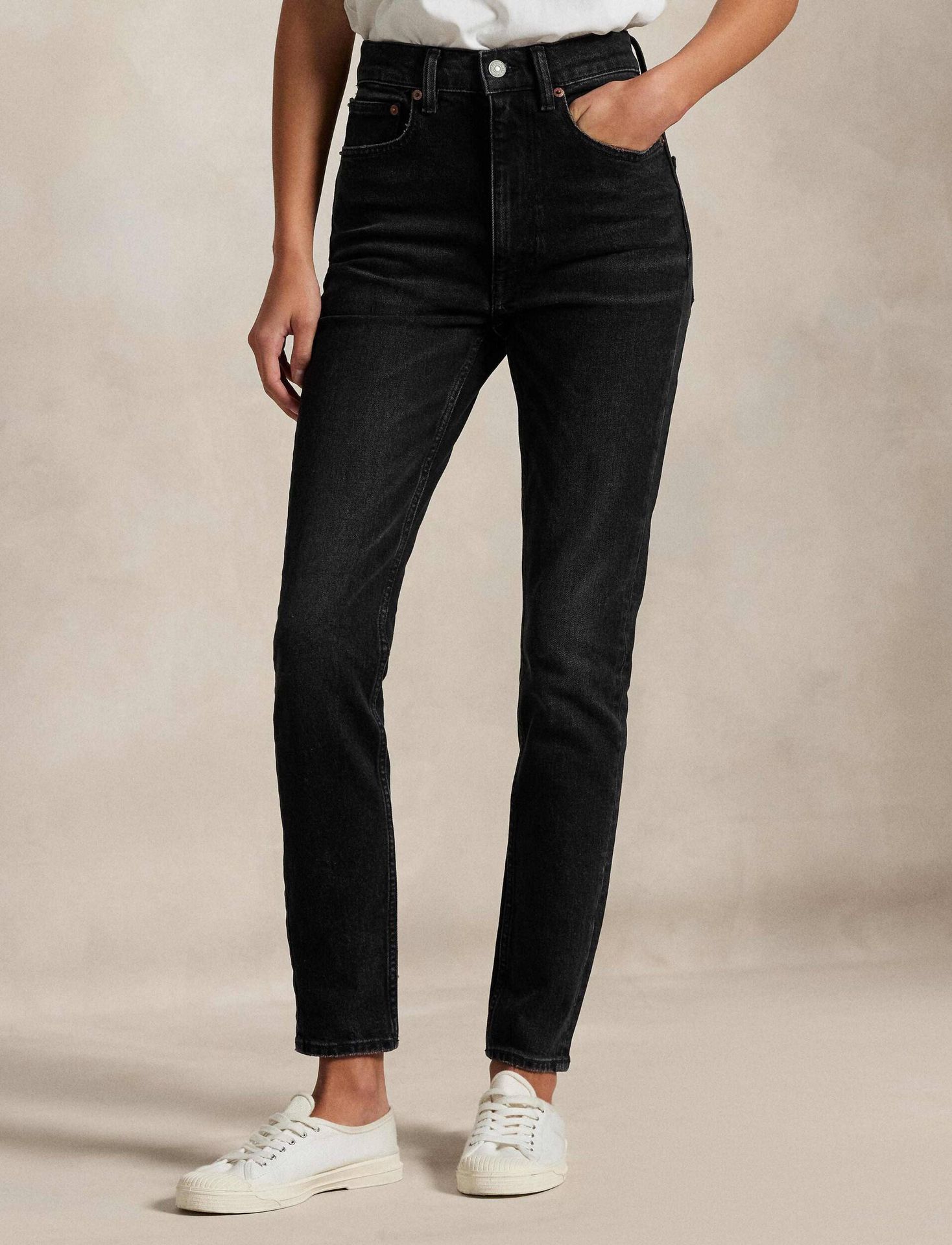 POLO RALPH LAUREN Jeansy Skinny fit high rise