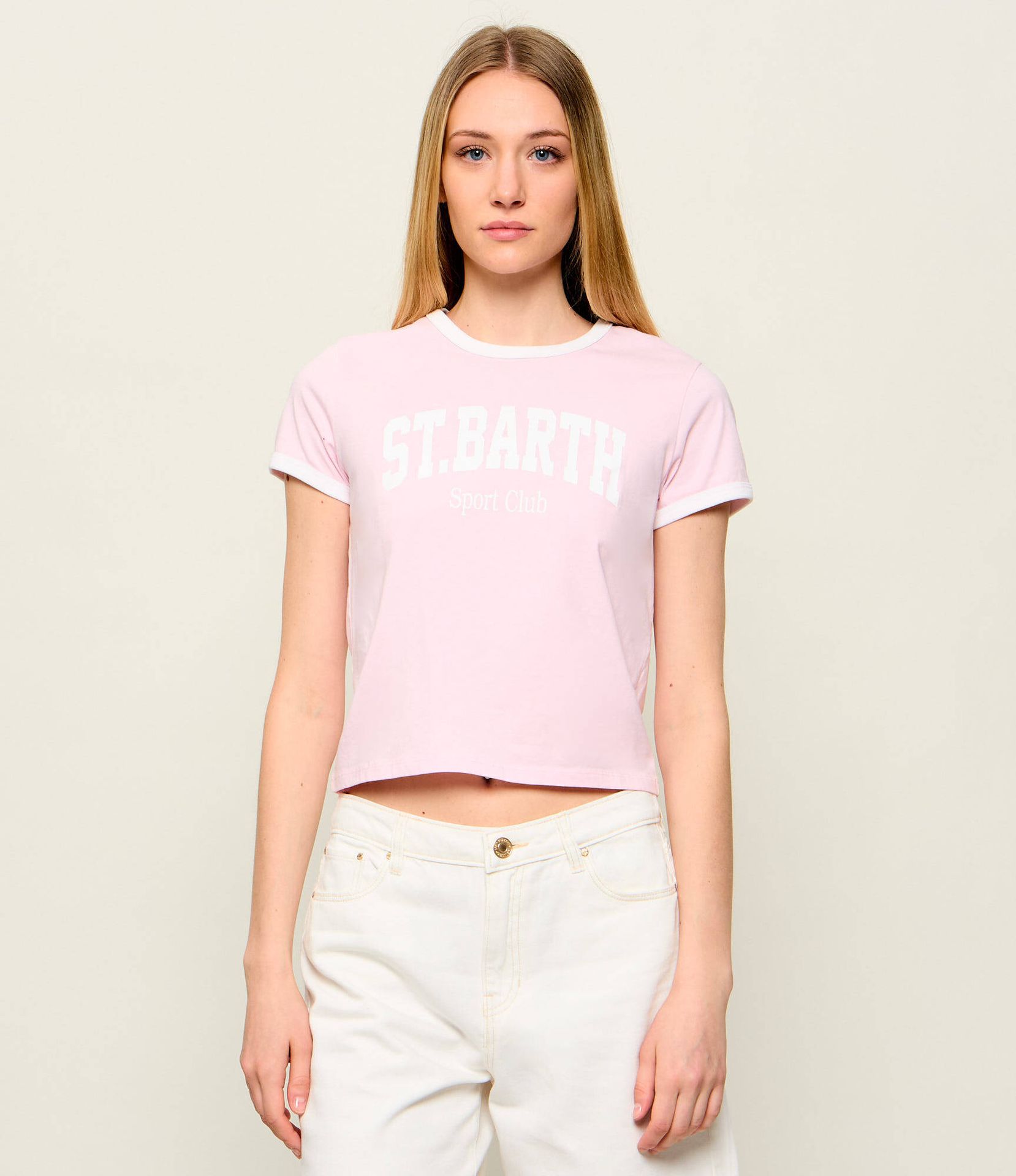 ST.Barth T-shirt EMILIE Cropped Fit