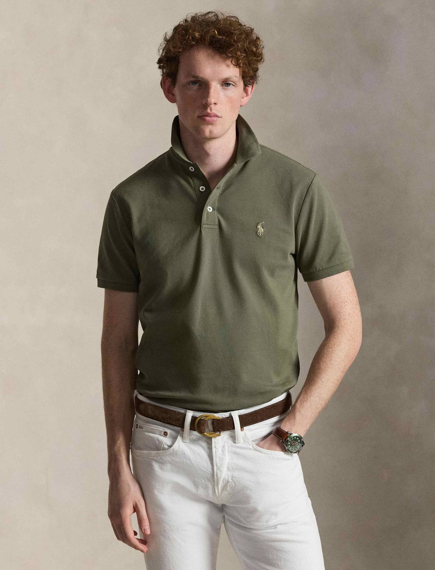 POLO RALPH LAUREN Polo Custom slim fit stretch mesh