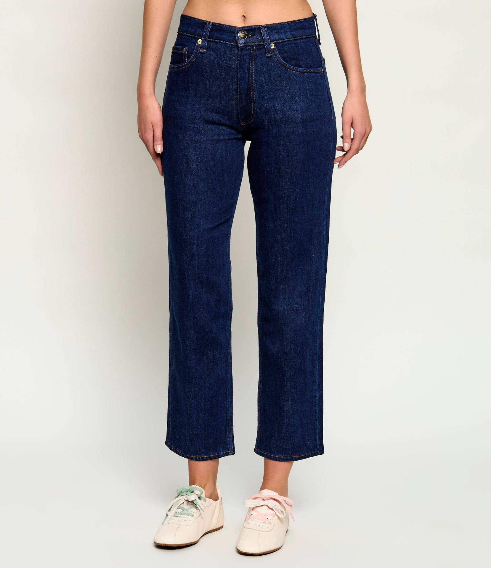 Rag&Bone Jeansy HARLOW Straight fit mid rise