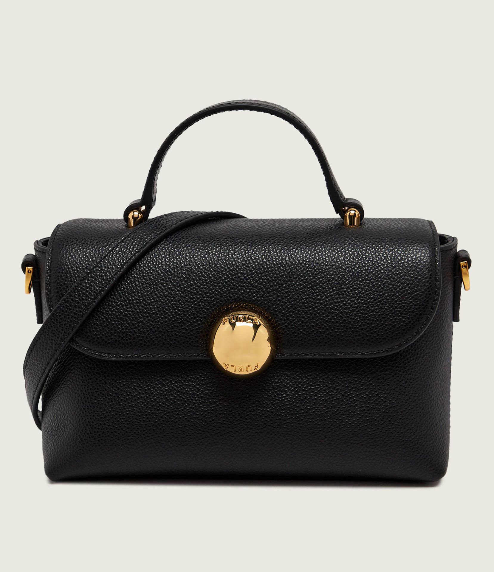Furla Skórzany kuferek FURLA MOONLIGHT MINI