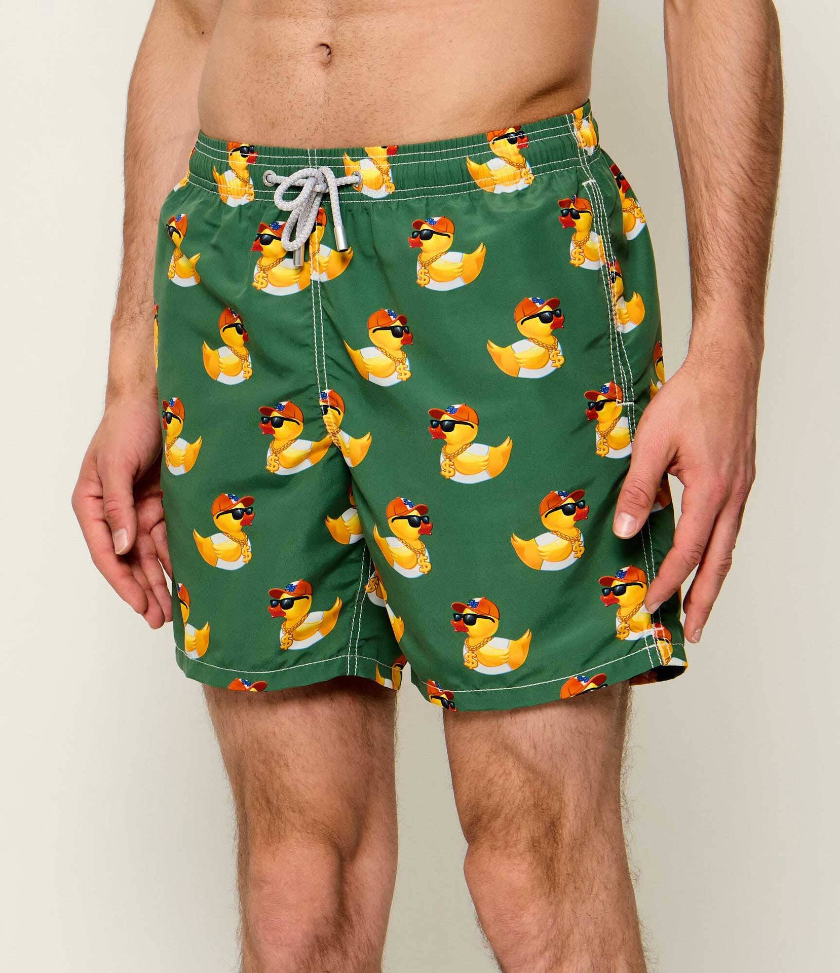ST.Barth Szorty kąpielowe GUSTAVIA DUCKY RAPPER Regular Fit