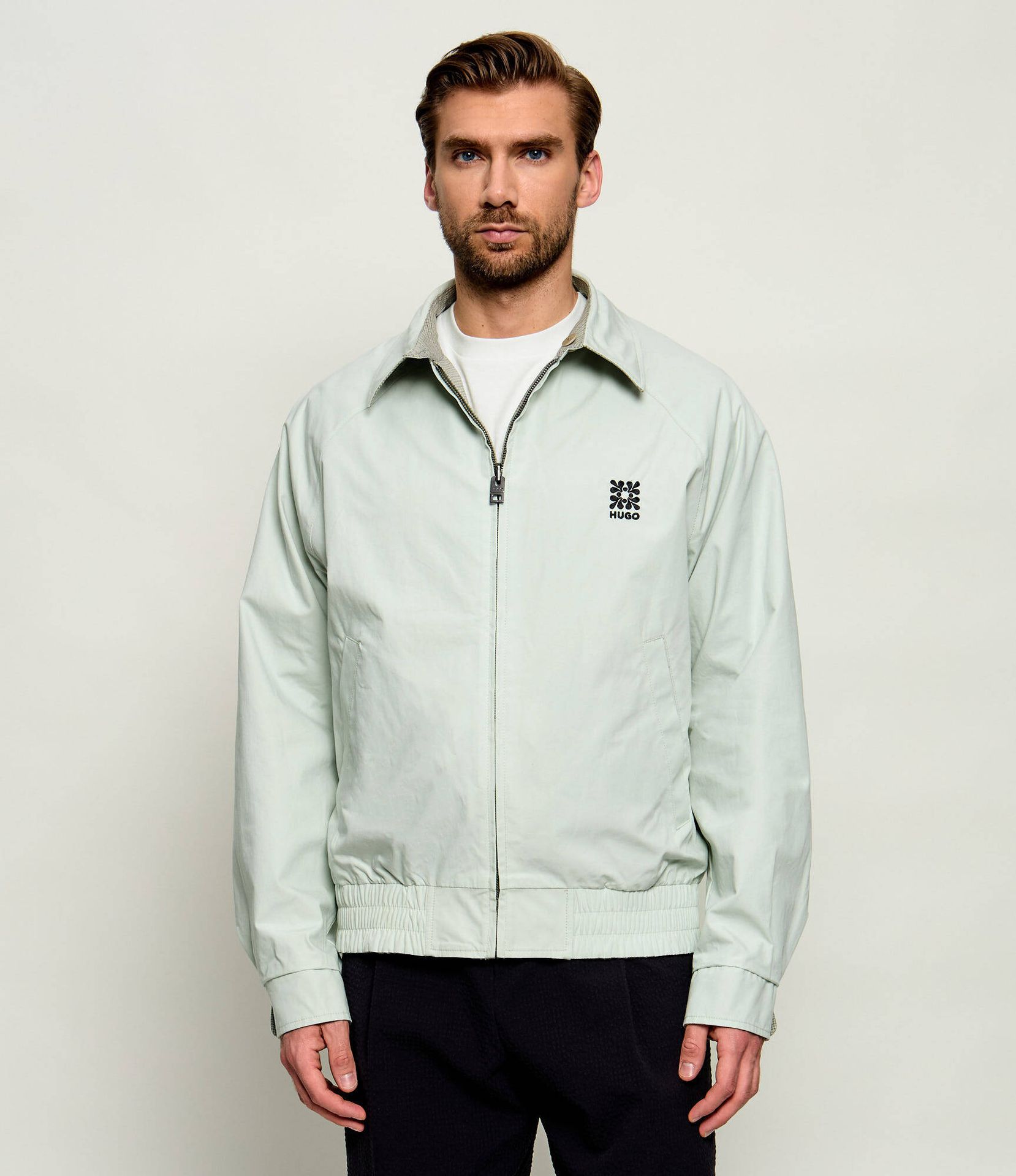HUGO Dwustronna kurtka bomber Bartos2621 Regular Fit